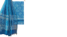 Load image into Gallery viewer, Hand Block Printed Cotton Suits with Pure Cotton Kota Doria Dupatta