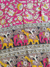 Load image into Gallery viewer, Pure Kota Cotton with hand painted kalamkari Saree