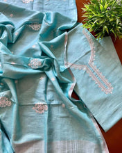 Load image into Gallery viewer, Unstitched Linen Cotton Suit