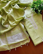 Load image into Gallery viewer, Unstitched Linen Cotton Suit