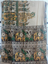 Load image into Gallery viewer, Pure Kota Cotton with hand painted kalamkari Saree