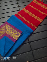 Load image into Gallery viewer, Pure Cotton Saree with weaved borders