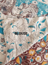 Load image into Gallery viewer, Pure Kota Cotton with hand painted kalamkari Saree