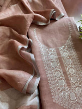 Load image into Gallery viewer, Unstitched Linen Cotton Suit
