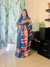 Load image into Gallery viewer, Handloom Cotton Saree
