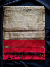 Load image into Gallery viewer, Cotton Silk Saree with Ghicha Pallu
