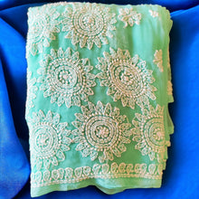 Load image into Gallery viewer, Soft Georgette Chikankari Sarees
