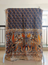 Load image into Gallery viewer, Pure Kota Cotton with hand painted kalamkari Saree
