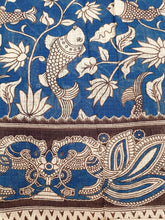 Load image into Gallery viewer, Pure Kota Cotton with hand painted kalamkari Saree
