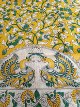 Load image into Gallery viewer, Pure Kota Cotton with hand painted kalamkari Saree
