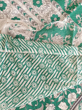 Load image into Gallery viewer, Pure Kota Cotton with hand painted kalamkari Saree

