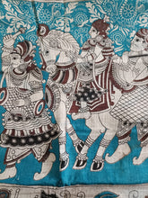 Load image into Gallery viewer, Pure Kota Cotton with hand painted kalamkari Saree
