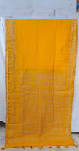 Load image into Gallery viewer, Applique/ Cut Work Chanderi Silk Cotton Saree
