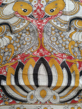 Load image into Gallery viewer, Pure Kota Cotton with hand painted kalamkari Saree
