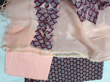 Load image into Gallery viewer, Applique and Ajrakh Fusion Salwar Suit Sets
