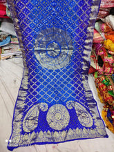 Load image into Gallery viewer, Banarasi Bandhej Ghatchola Dupatta
