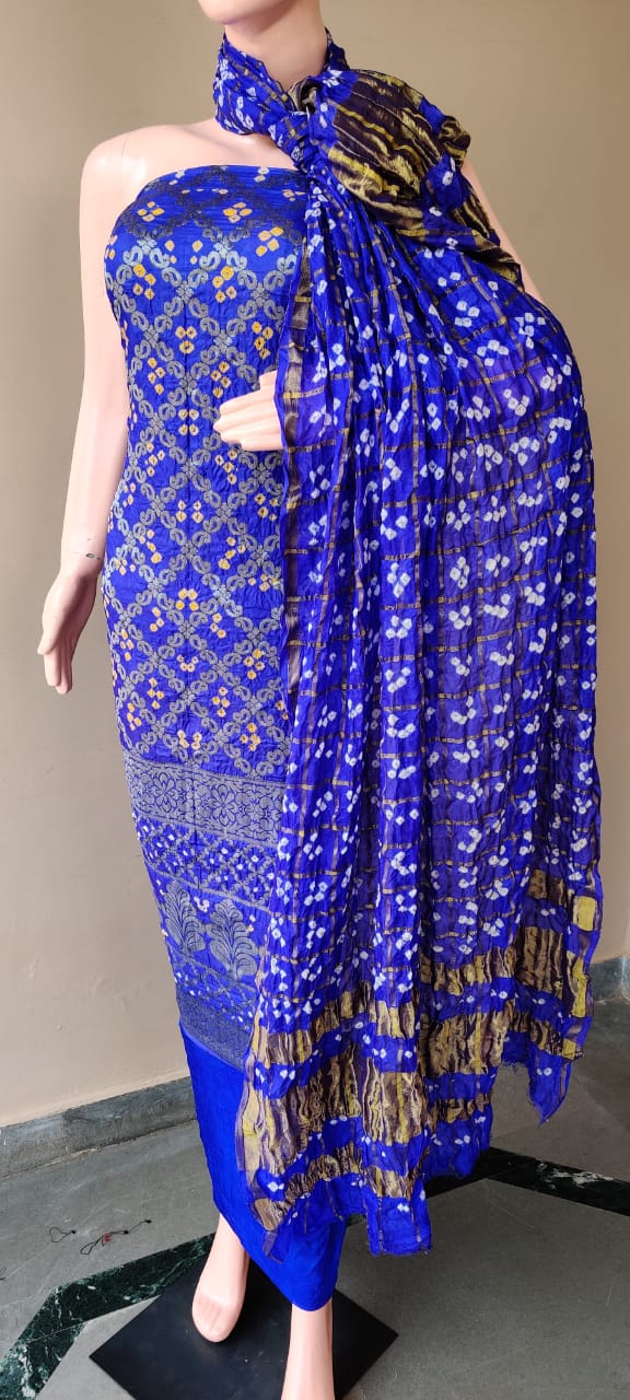 Banarasi Bandhej Ghatchola Suits