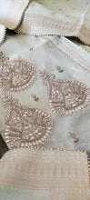 Load image into Gallery viewer, Chanderi Silk with Panel design Gota Work Salwar Suit Set
